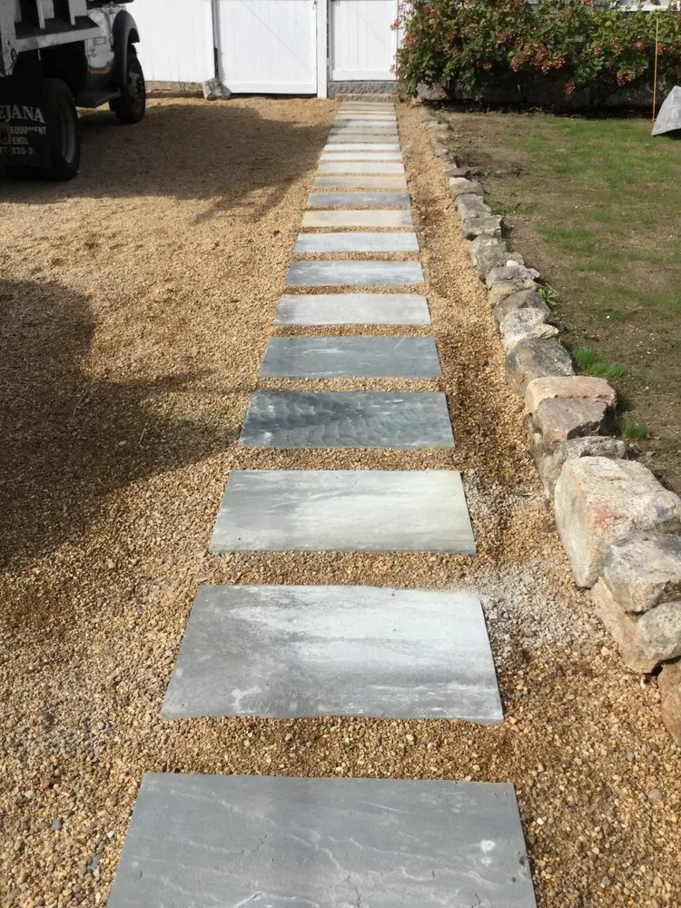 Professional residential landscaping in Tisbury, MA by Garden Beautifiers Landscaping