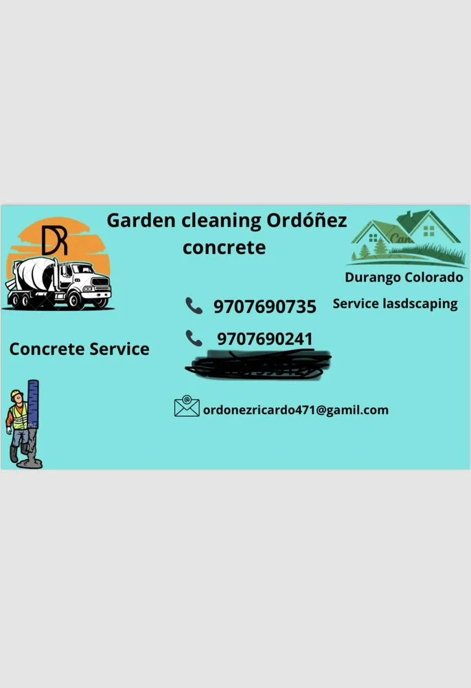 Trusted landscape design near you across Durango, CO - Garden Cleaning Ordóñez Concrete