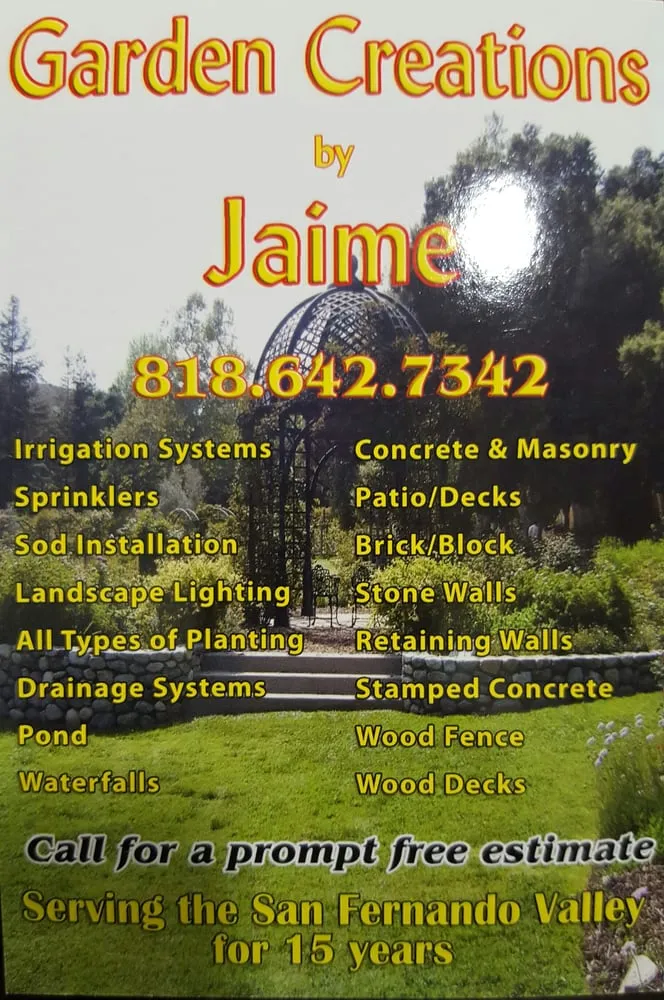Custom yard maintenance in Los Angeles, CA - Garden Creations