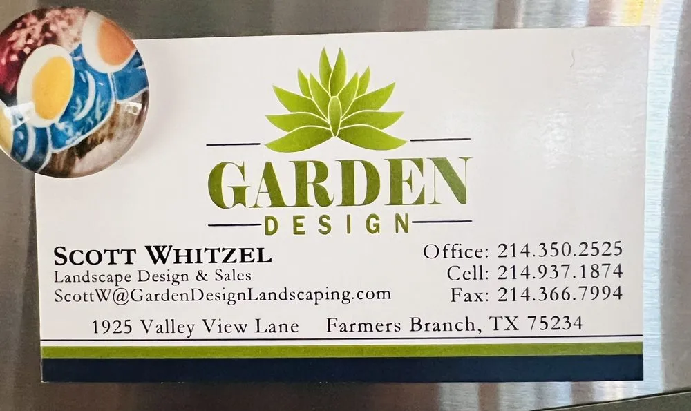 Expert landscape design for homes in Farmers Branch, TX by Garden Design, Inc