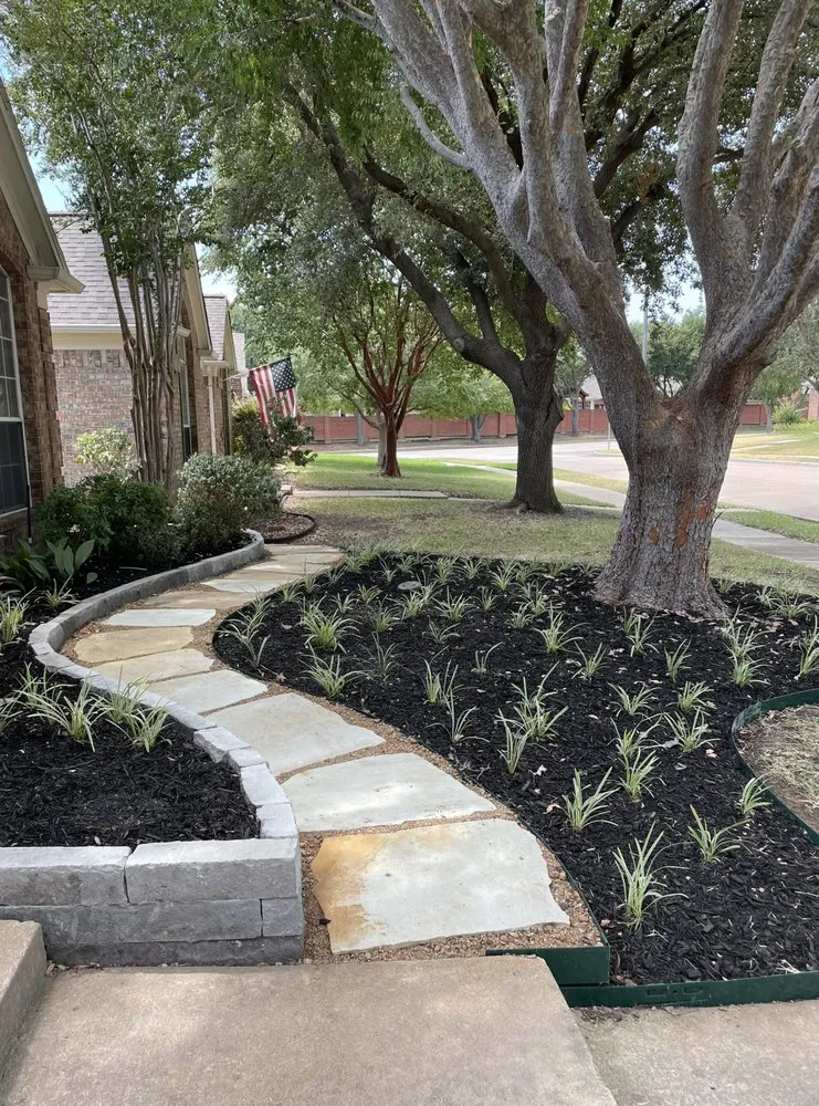 Affordable lawn mowing service in Farmers Branch, TX by Garden Design, Inc