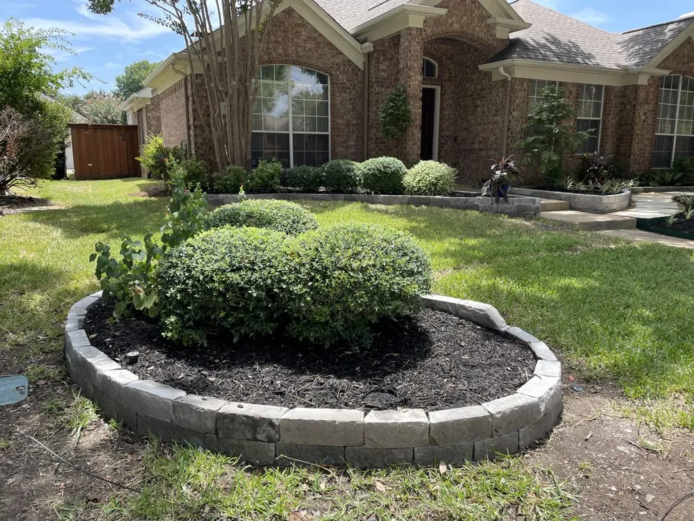 Affordable outdoor landscaping in Farmers Branch, TX by Garden Design, Inc