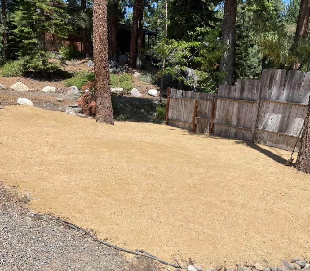 Custom garden landscaping in Carson City, NV by Garden Design Landscape