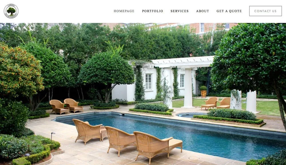 Professional landscape design for beautiful yards in Saint Rose, LA by Garden Environments