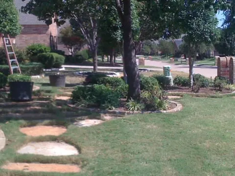 Local lawn mowing service for residential properties across Highland Village, TX - Garden Gate Design & Landscape