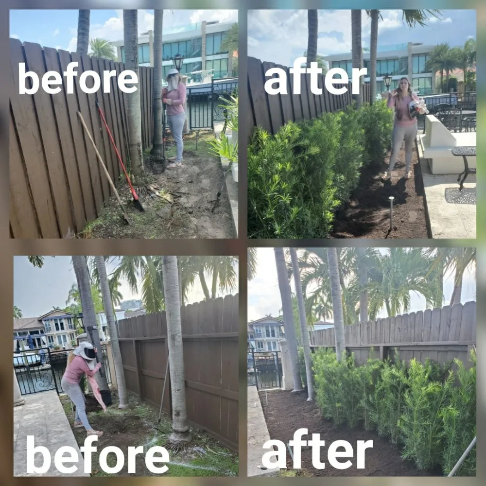 Top-rated lawn care service with custom design across SUNNY ISL BCH, FL - Garden Girl Sofla