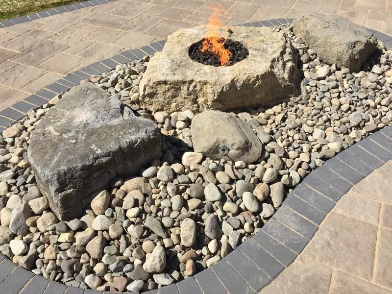 Affordable landscape installation in Tulsa, OK by Garden Green Landscape & Design