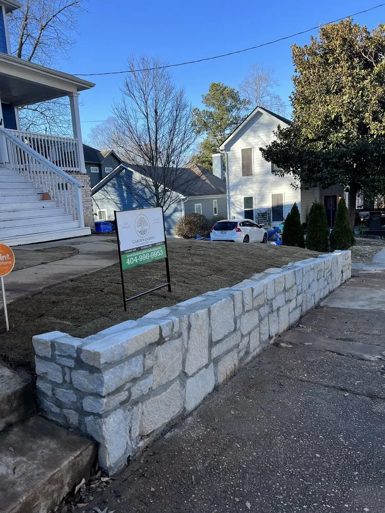 Custom landscaping services in Decatur, GA by Garden Lights Landscaping