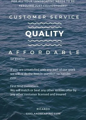 Garden Of Eden Landscape Logo