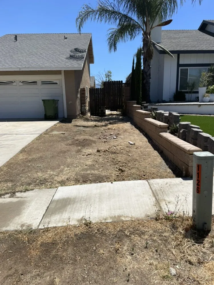 Affordable landscape installation in Highland, CA - Garden of Rosas