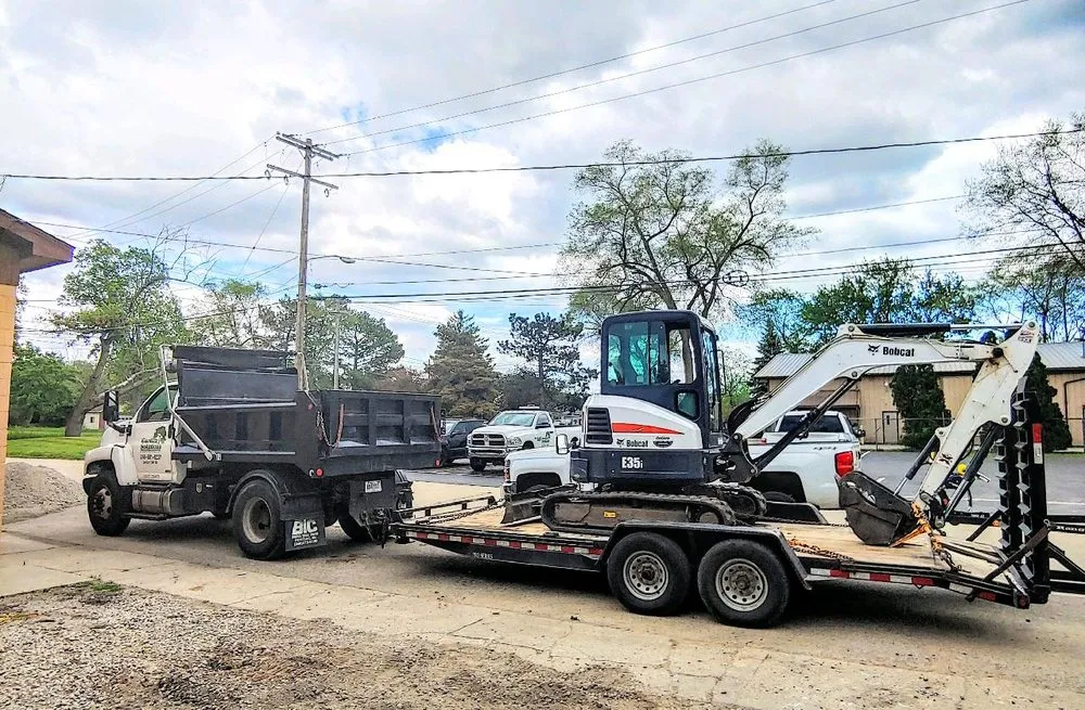 Custom outdoor landscaping in Shelby Township, MI by Garden Solutions and Maintenance