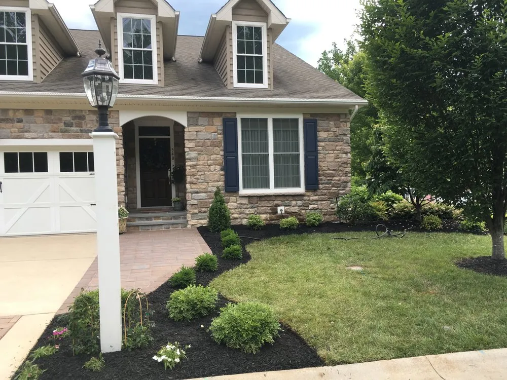 Custom landscape installation near you in Bel Air, MD by Garden Song Design