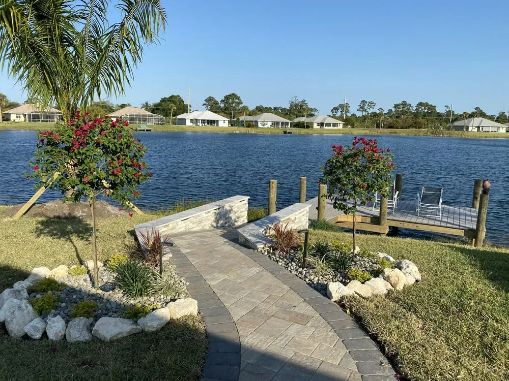 Professional outdoor landscaping in Boca Raton, FL - Garden State
