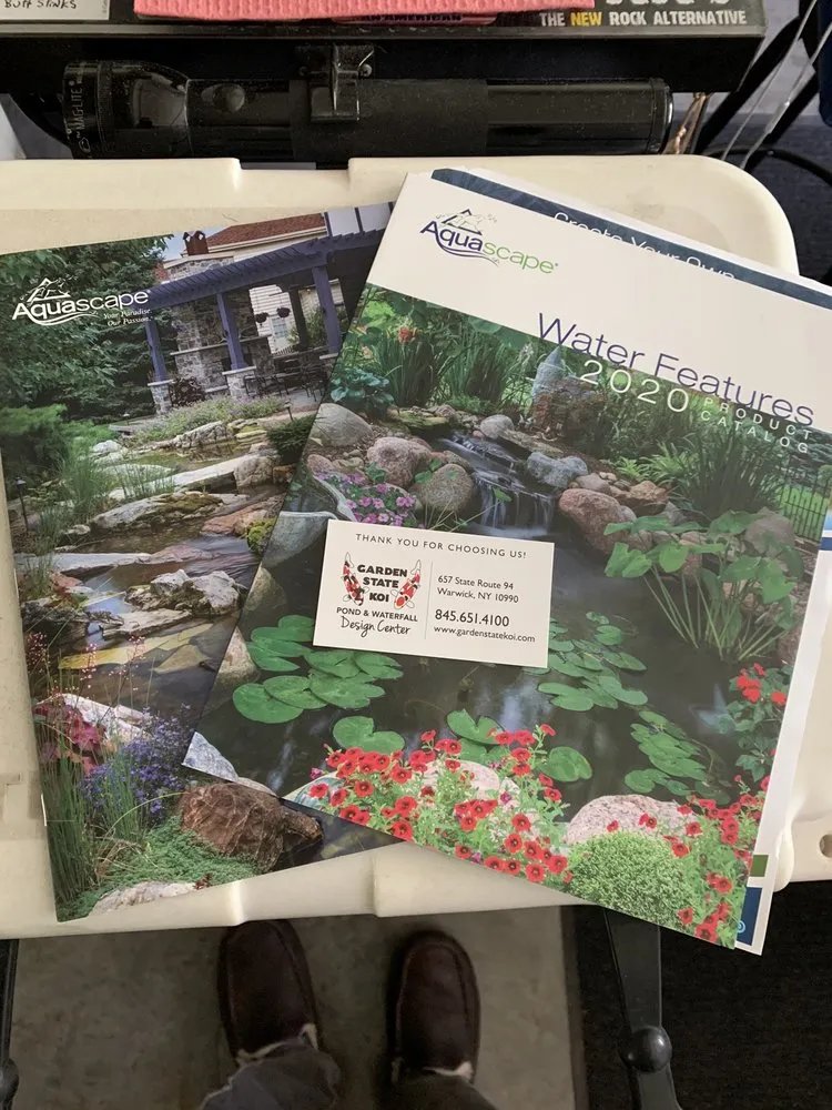 Reliable landscape installation in Warwick, NY by Garden State Koi Pond & Waterfall Design Center