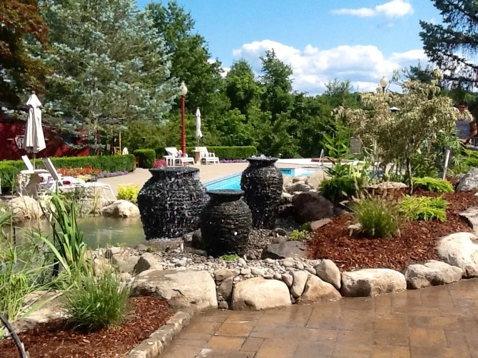 Custom garden landscaping experts serving Warwick, NY - Garden State Koi Pond & Waterfall Design Center