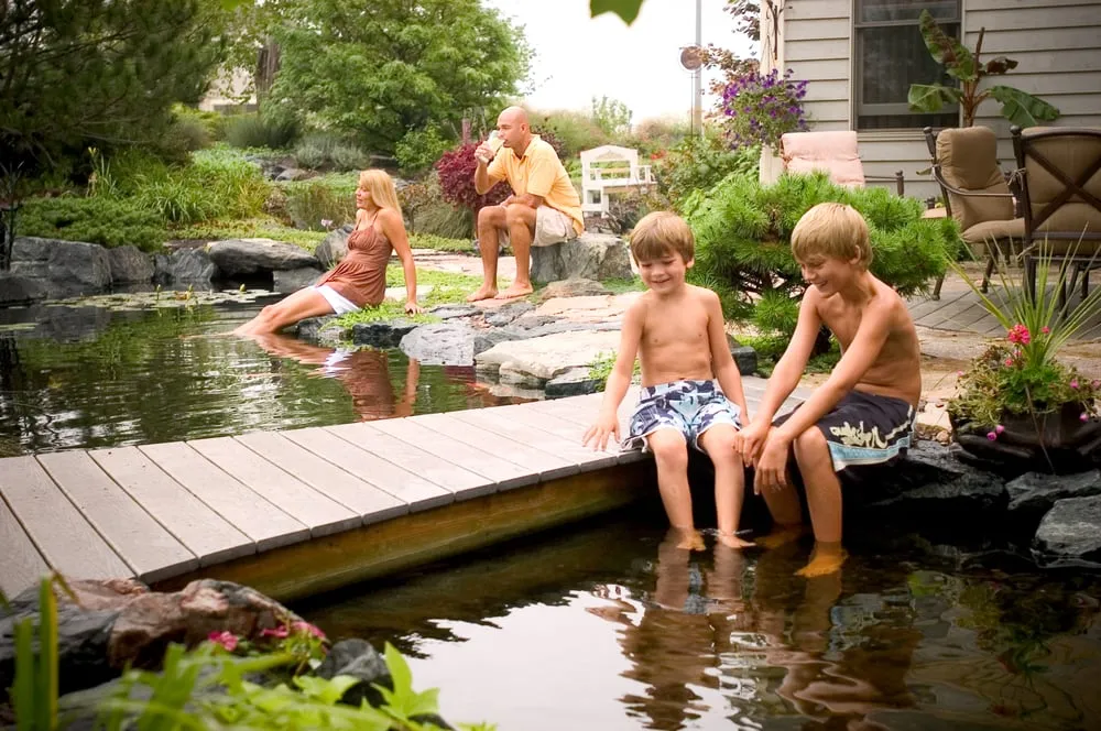 Professional lawn care service in Warwick, NY by Garden State Koi Pond & Waterfall Design Center