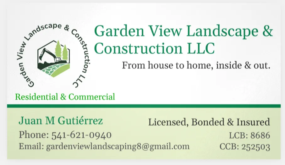 Trusted outdoor landscaping in Central Point, OR - Garden View Landscape & Construction