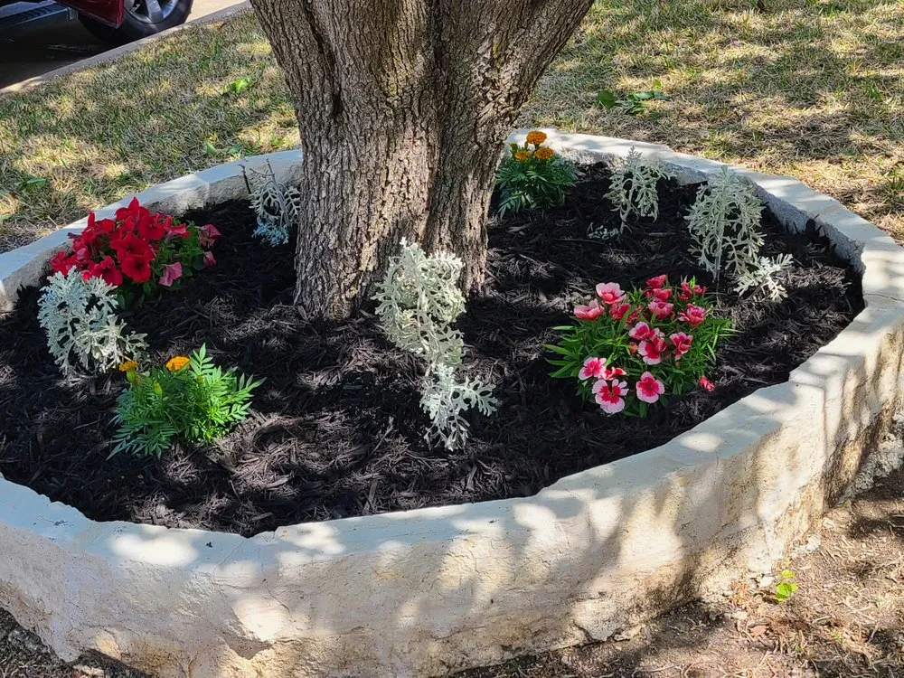 Custom outdoor landscaping for beautiful yards in Burleson, TX by Garden Whisperer Landscaping