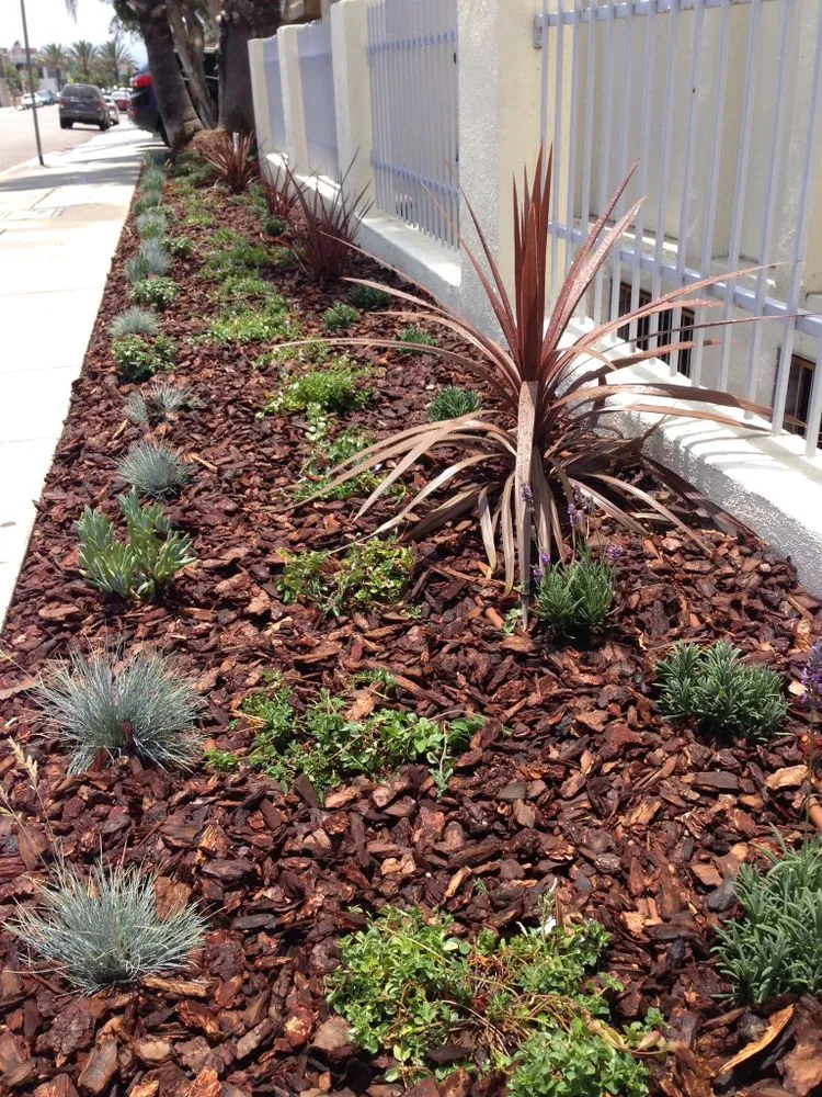 Top-rated lawn mowing service for residential properties in Manhattan Beach, CA by Garden Works Landscaping & Maintenance