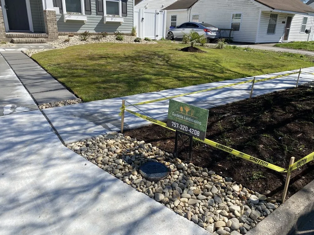 Expert landscaping services in Norfolk, VA - Gardenia landscaping