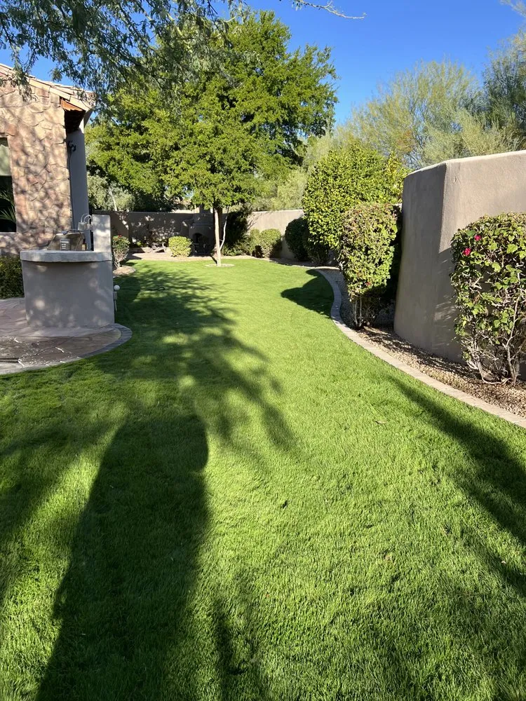 Reliable lawn mowing service in Fountain Hills, AZ by Gardenias Landscaping