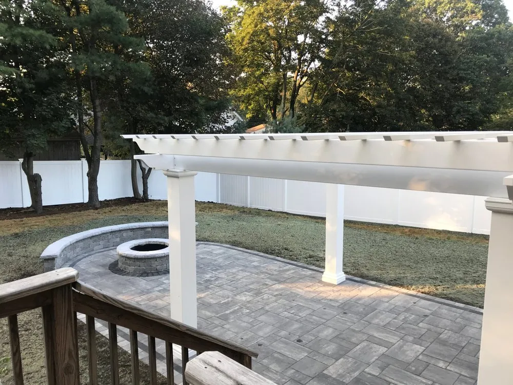 Professional landscape installation in Easton, MA - Gardenin' Angels