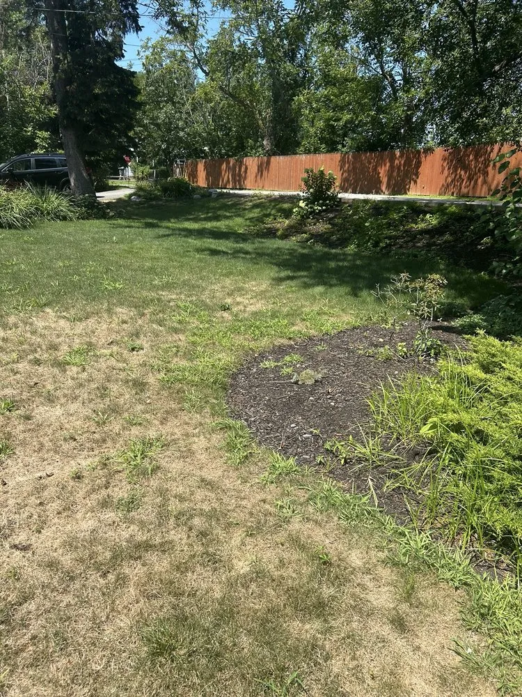 Custom landscaping services for homes in Easton, MA by Gardenin' Angels