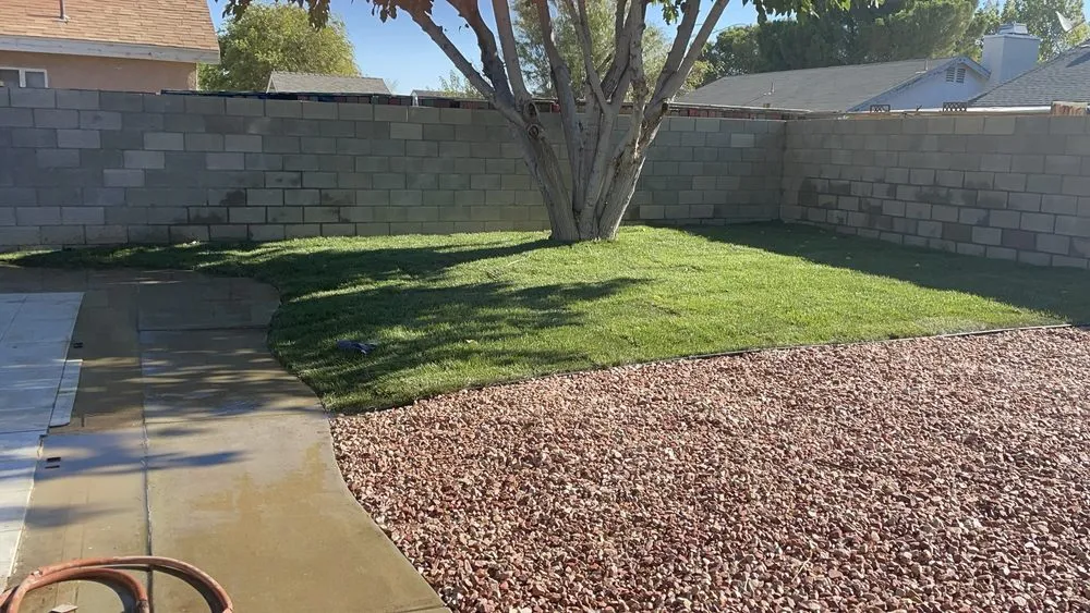 Custom outdoor landscaping with custom design across Lancaster, CA - Gardening & Maintenance
