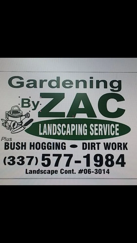 Local landscape installation for residential properties across New Iberia, LA - Gardening By Zac