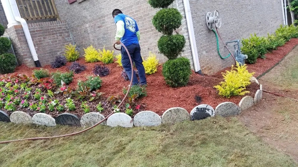 Professional yard cleanup service for residential properties across Peachtree Corners, GA - Gardening in Victory