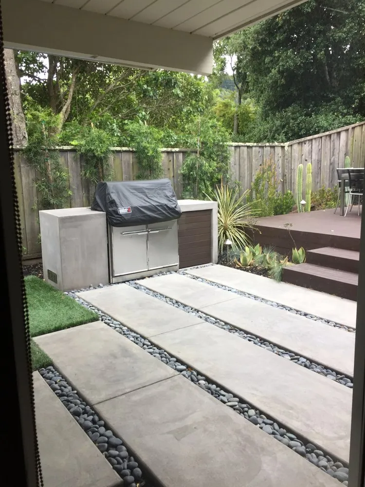 Local landscape installation for year-round maintenance in San Rafael, CA by Gardens & Gables