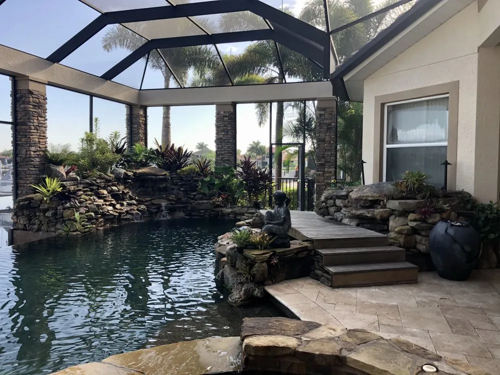 Affordable yard cleanup service for residential properties in Sarasota, FL by Gardens By Allison