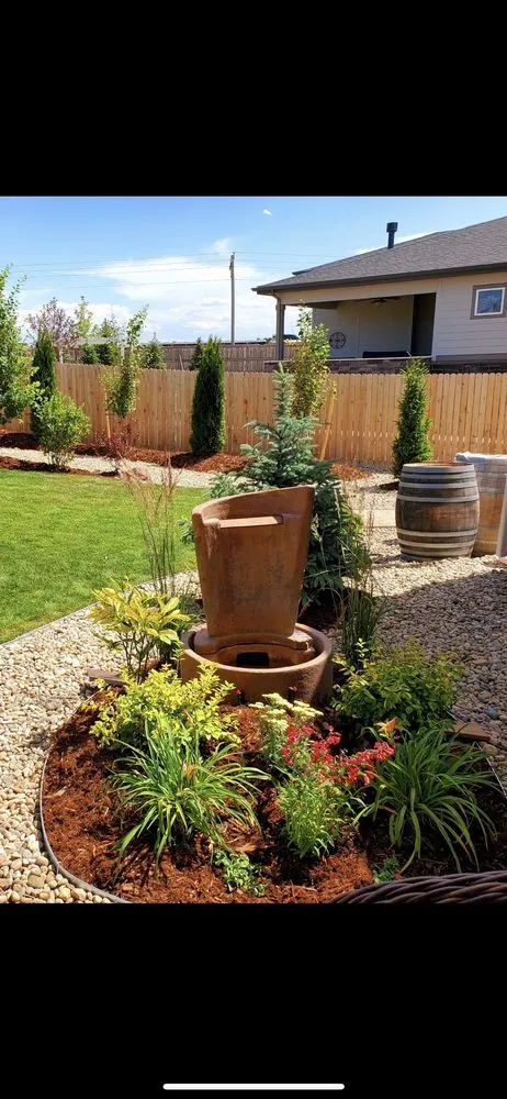 Professional landscape design for beautiful yards in Highlands Ranch, CO by Gardens In Bloom Landscaping