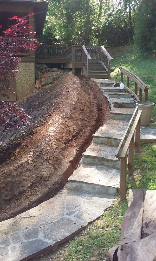 Professional landscape design in Asheville, NC - Gardens of Eatin Landscaping