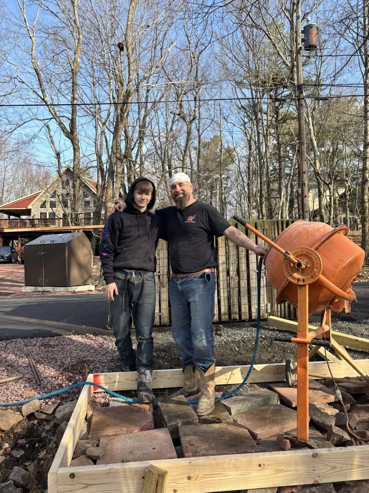 Local outdoor landscaping with custom design in Scranton, PA by Gardens Of Edan