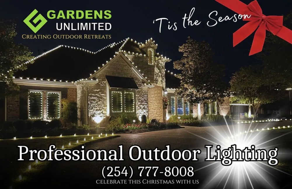Local residential landscaping for year-round maintenance in Elm Mott, TX by Gardens Unlimited