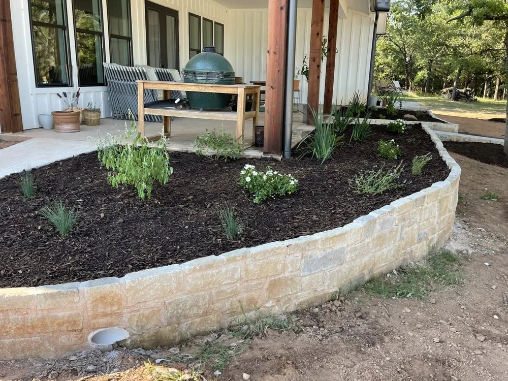 Affordable residential landscaping with custom design across Elm Mott, TX - Gardens Unlimited
