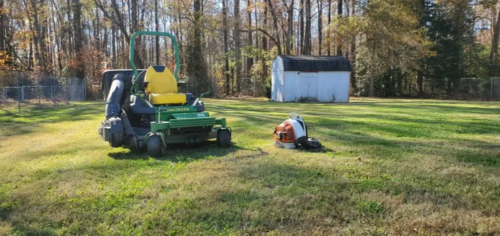 Custom landscaping services for homes in La Plata, MD by Gardiner Lawn Services