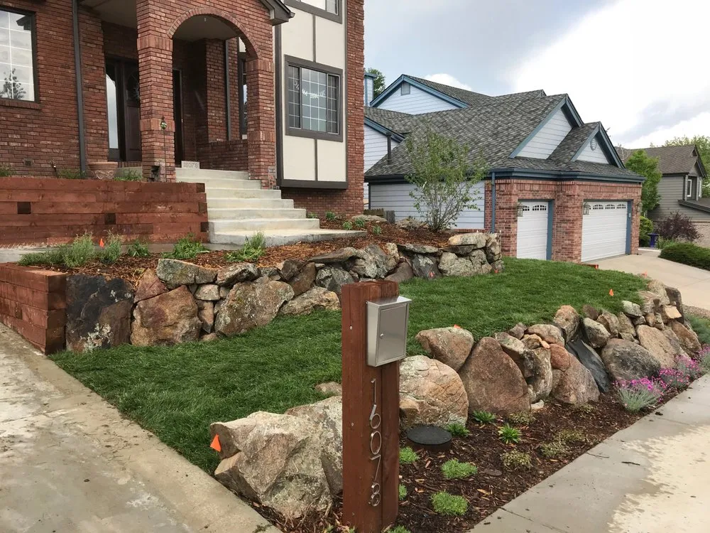 Top-rated garden landscaping for homes in Lakewood, CO by Gardner Landscape Services