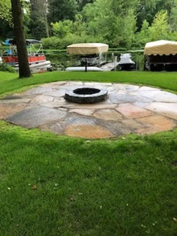 Custom landscape design for residential properties in Fremont, IN by Gardner Outdoor Design