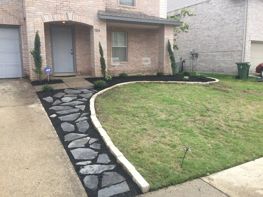 Professional landscape design near you in Fort Worth, TX by Gardner's Touch Lawn Care