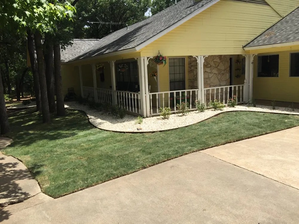 Professional landscape installation near you in Fort Worth, TX by Gardner's Touch Lawn Care