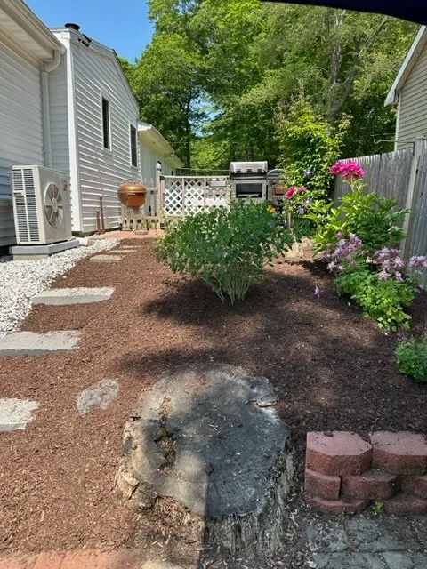 Affordable yard cleanup service for outdoor upgrades in Cumberland, RI by Garduno Landscaping