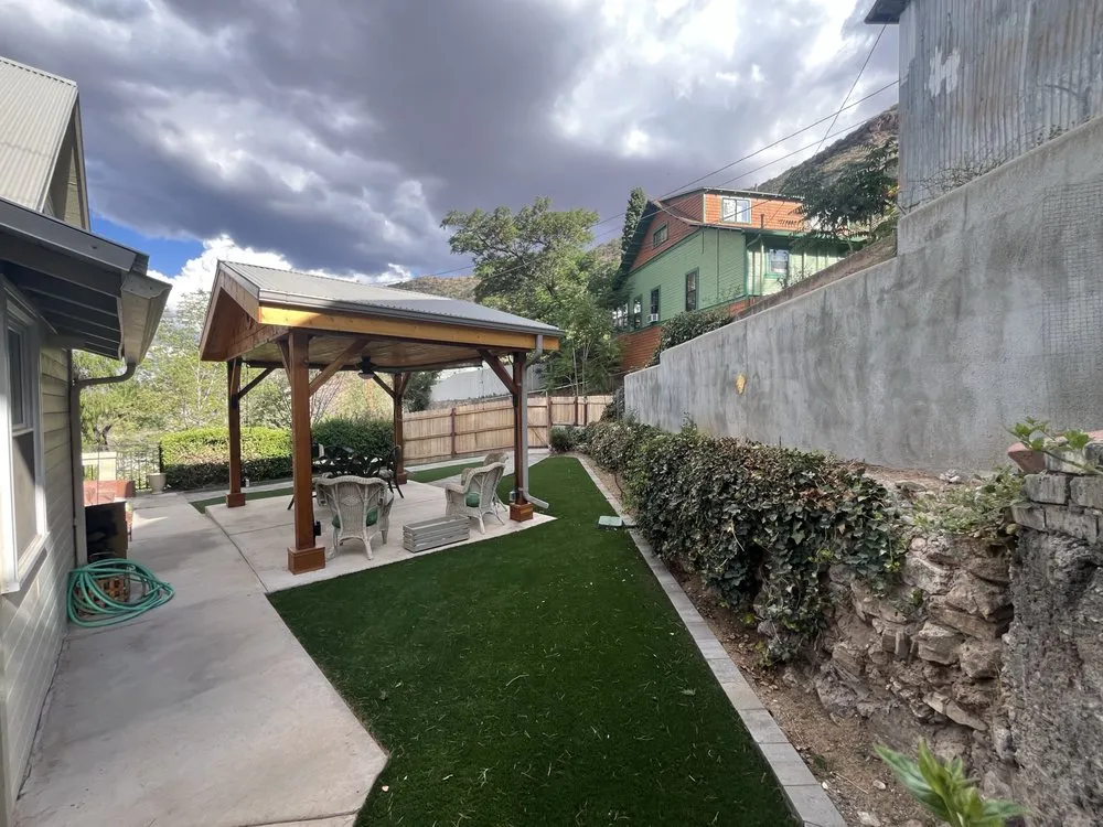 Custom landscaping services for outdoor upgrades in Sierra Vista, AZ by Garfield's Hunney-Dew