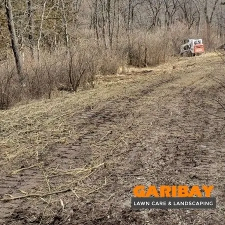 Custom landscape installation in Manhattan, KS - Garibay Lawn Care and Landscaping