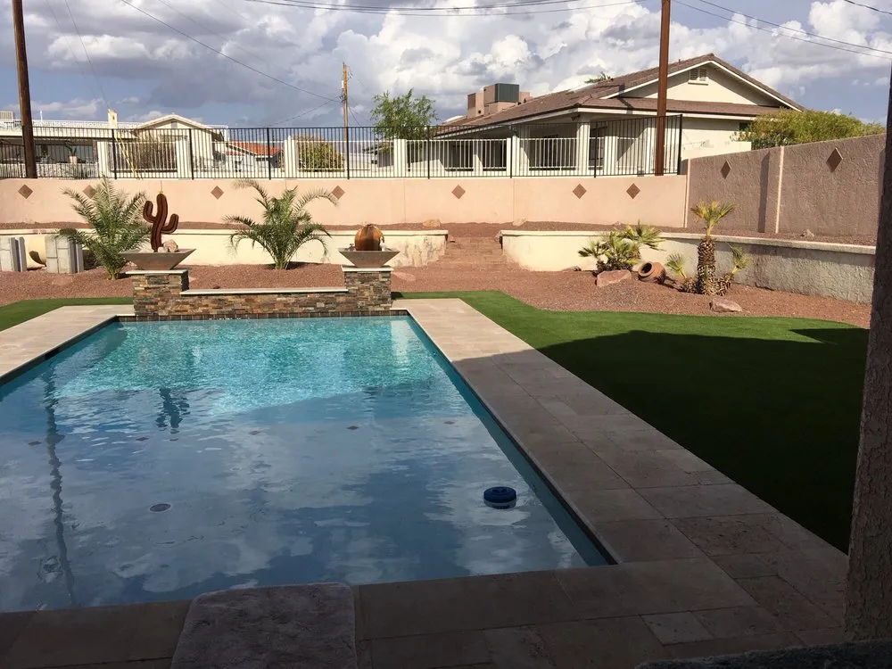 Reliable outdoor landscaping for residential properties in Lake Havasu City, AZ by Garitee Landscapes & Bobcat Service