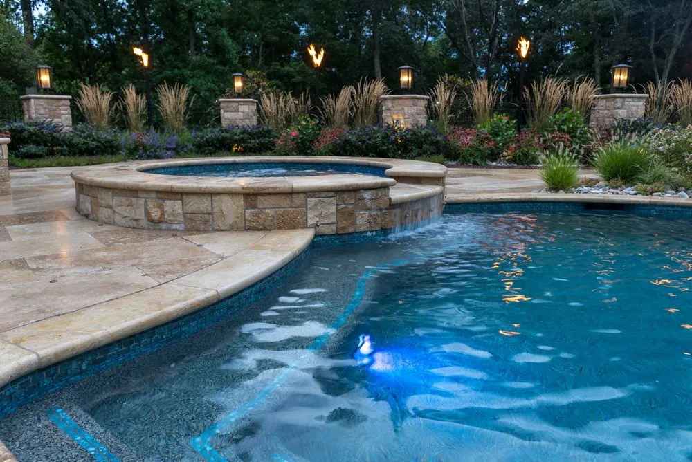 Professional lawn mowing service with custom design across Dunkirk, MD - Garner Exteriors