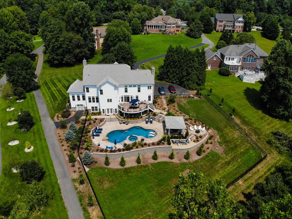 Expert residential landscaping for beautiful yards in Dunkirk, MD by Garner Exteriors