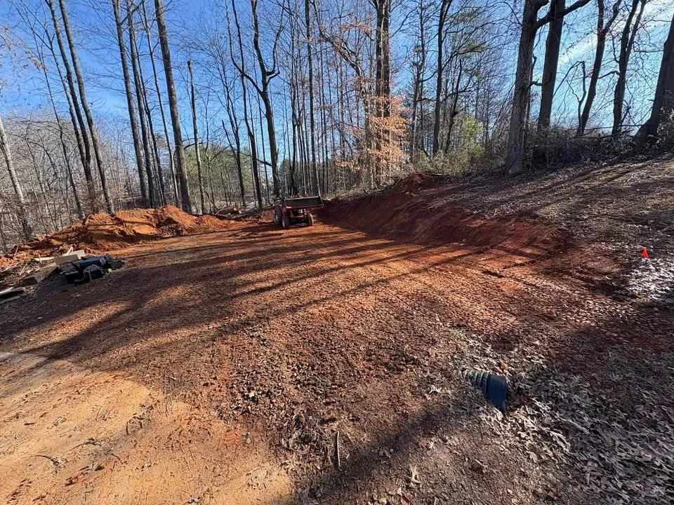 Custom landscape design for homes in Newton, NC by Garner Property Services