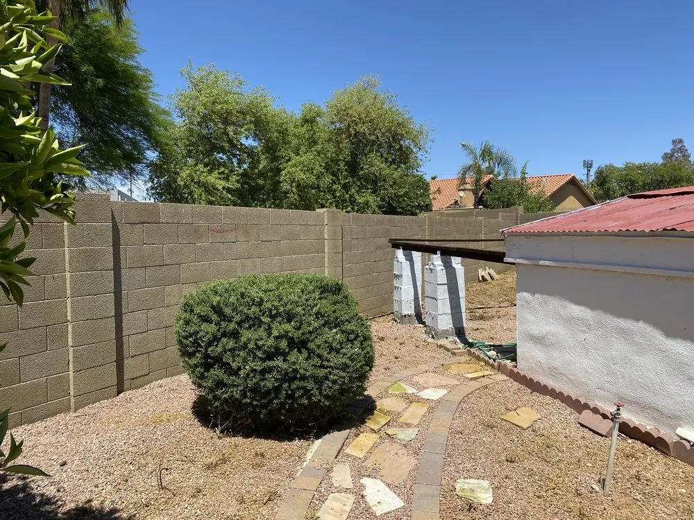 Professional outdoor landscaping for homes in Mesa, AZ by Garnicas Landscaping